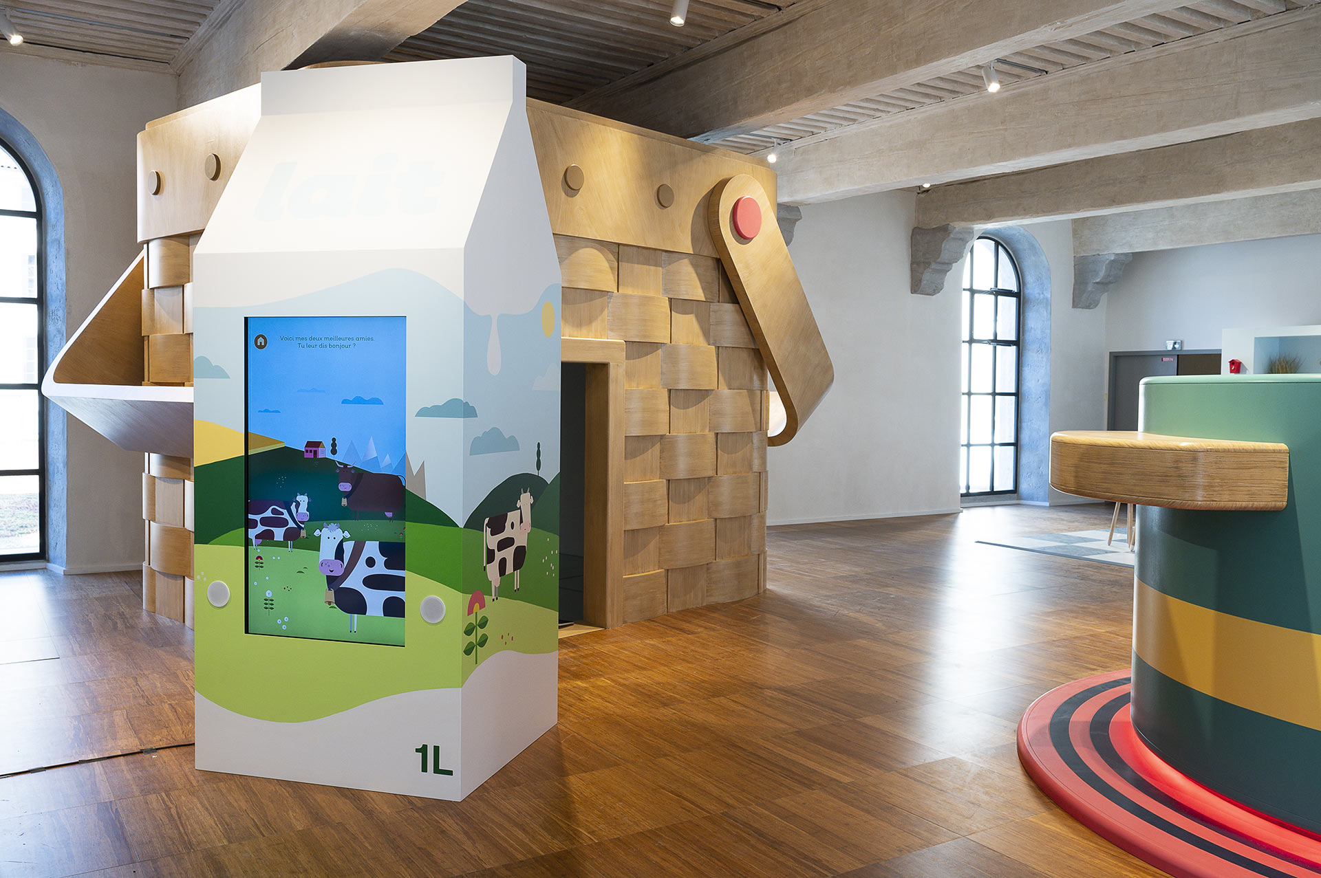 L'espace Miam Miam de la Cit&eacute; Internationale de la Gastronomie de Lyon &copy; Thierry Fournier / M&eacute;tropole de Lyon