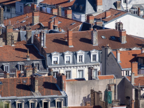 Roofs of Lyon ©Delphine Castel
