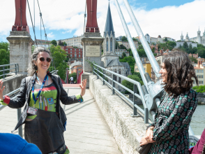 Visite sur les quais de Saône ©Jérôme Poulalier