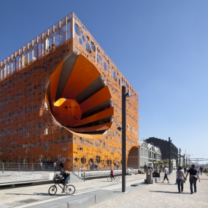 Le cube Orange La Confluence - Jakob + MacFarlane architectes - www.b-rob.com